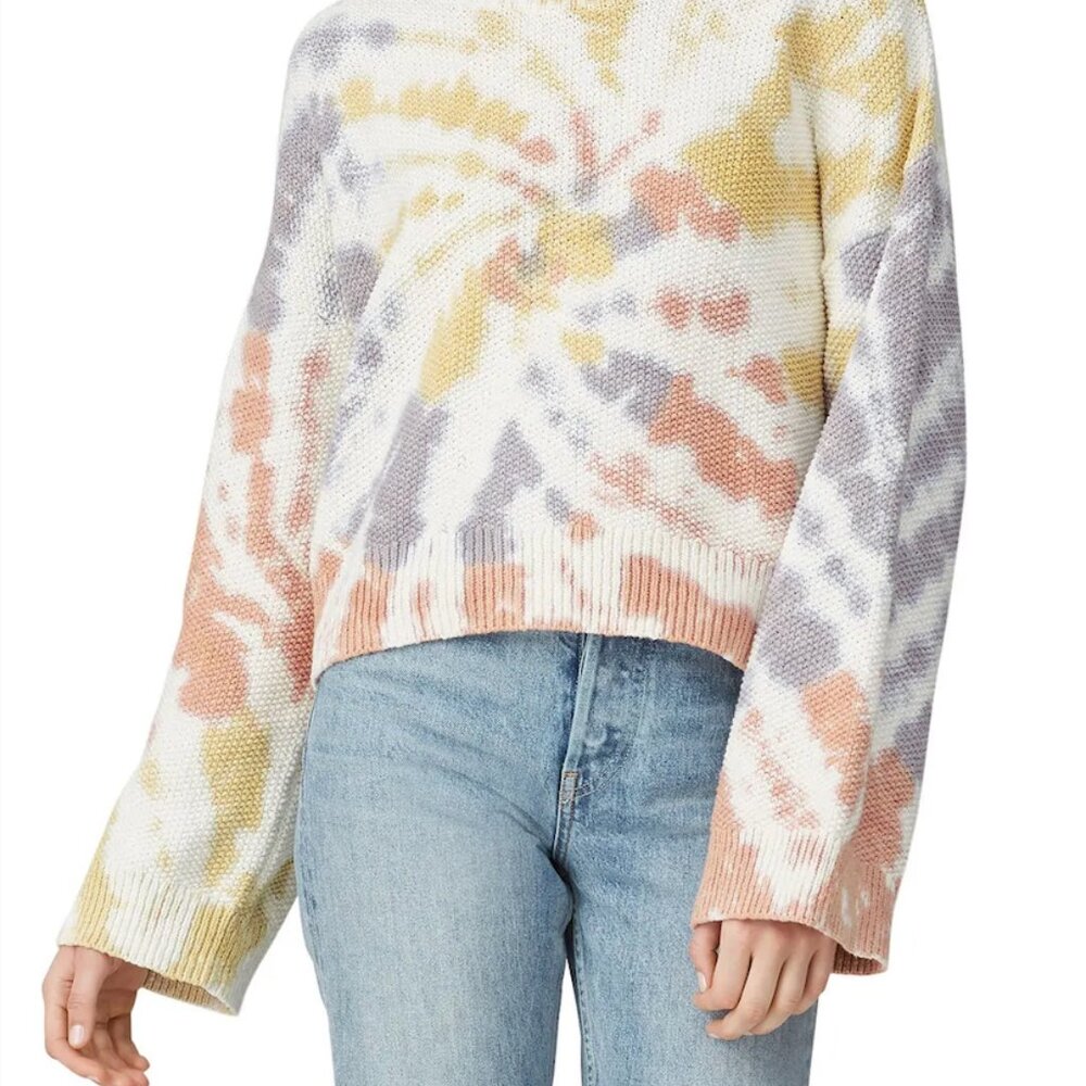 Madewell Baxter Tie Dye Pullover Sweater Never Worn Size XL